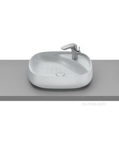 Купить Раковина Roca Beyond 56х43 3270B8630 Pearl (3270b8630) по цене 47986.77 руб., в Санкт-Петебруге в интернет магазине 100-Систем, а также дургие товары ROCA из раздела Накладные раковины и Раковины и пьедесталы