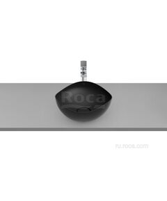 Купить Раковина Roca Ruy Ohtake накладная D375 оникс 327A15640 (327a15640) по цене 11528.27 руб., в Санкт-Петебруге в интернет магазине 100-Систем, а также дургие товары ROCA из раздела Накладные раковины и Раковины и пьедесталы