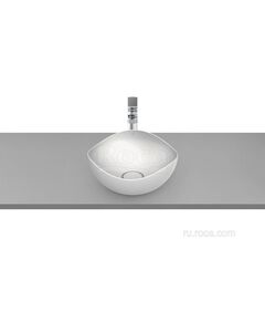 Купить Раковина Roca Ruy Ohtake накладная D375 жемчужный 327A15630 (327a15630) по цене 11528.27 руб., в Санкт-Петебруге в интернет магазине 100-Систем, а также дургие товары ROCA из раздела Накладные раковины и Раковины и пьедесталы