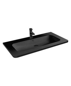Купить Раковина VCB-11800B из искусственного камня, цвет черный, , шт (vcb-11800b) по цене 9794.5 руб., в Санкт-Петебруге в интернет магазине 100-Систем, а также дургие товары Vincea из раздела Встраиваемые раковины и Раковины и пьедесталы