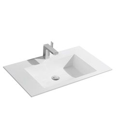 Купить Раковина VCB-13800W из искусственного камня, цвет белый, , шт (vcb-13800w) по цене 10659 руб., в Санкт-Петебруге в интернет магазине 100-Систем, а также дургие товары Vincea из раздела Встраиваемые раковины и Раковины и пьедесталы