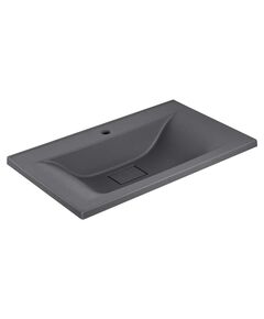 Купить Раковина VCB-3M800G из кварцевого камня, цвет серый, , шт (vcb-3m800g) по цене 13328.5 руб., в Санкт-Петебруге в интернет магазине 100-Систем, а также дургие товары Vincea из раздела Встраиваемые раковины и Раковины и пьедесталы