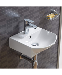 Купить CeramaLux N 78014B Раковина накладная 35 см (78014b) по цене 7500 руб., в Санкт-Петебруге в интернет магазине 100-Систем, а также дургие товары CeramaLux из раздела Накладные раковины и Раковины и пьедесталы