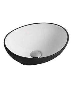 Купить CeramaLux NC 7138BW Раковина накладная 41 см (7138bw) по цене 8400 руб., в Санкт-Петебруге в интернет магазине 100-Систем, а также дургие товары CeramaLux из раздела Накладные раковины и Раковины и пьедесталы