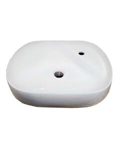 Купить Раковина-чаша CeramaLux 59 72442 Белая (72442) по цене 4800 руб., в Санкт-Петебруге в интернет магазине 100-Систем, а также дургие товары CeramaLux из раздела Накладные раковины и Раковины и пьедесталы