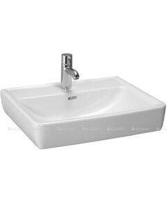 Купить Раковина Laufen Pro 817952 (8.1795.2.000.104.1) по цене 13374.27 руб., в Санкт-Петебруге в интернет магазине 100-Систем, а также дургие товары LAUFEN из раздела Накладные раковины и Раковины и пьедесталы