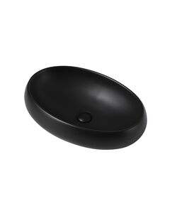 Купить Раковина накладная ABBER Bequem AC2102MB черная матовая (ac2102mb) по цене 10200 руб., в Санкт-Петебруге в интернет магазине 100-Систем, а также дургие товары ABBER из раздела Накладные раковины и Раковины и пьедесталы
