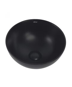 Купить Раковина накладная ABBER Bequem AC2106MB черная матовая (ac2106mb) по цене 8500 руб., в Санкт-Петебруге в интернет магазине 100-Систем, а также дургие товары ABBER из раздела Накладные раковины и Раковины и пьедесталы