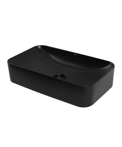 Купить Раковина накладная ABBER Rechteck AC2204MB черная матовая (ac2204mb) по цене 12750 руб., в Санкт-Петебруге в интернет магазине 100-Систем, а также дургие товары ABBER из раздела Накладные раковины и Раковины и пьедесталы