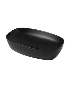 Купить Раковина накладная ABBER Rechteck AC2206MB черная матовая (ac2206mb) по цене 11900 руб., в Санкт-Петебруге в интернет магазине 100-Систем, а также дургие товары ABBER из раздела Накладные раковины и Раковины и пьедесталы