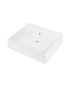 Купить CDT_6U6S DEANTE Керамическая раковина TEMISTO на столешницу - 60x50 см (белый) (cdt_6u6s) по цене 22259 руб., в Санкт-Петебруге в интернет магазине 100-Систем, а также дургие товары DEANTE из раздела Накладные раковины и Раковины и пьедесталы