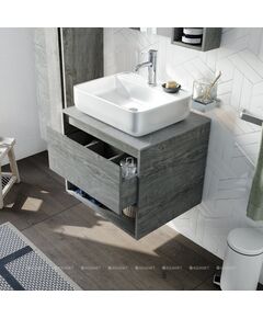 Купить Раковина Aquanet City-2 (city-2) по цене 9150 руб., в Санкт-Петебруге в интернет магазине 100-Систем, а также дургие товары AQUANET из раздела Накладные раковины и Раковины и пьедесталы