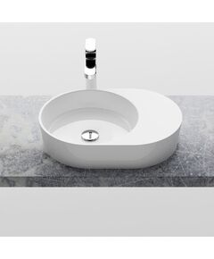Купить Раковина-чаша Ravak Moon 2S 56 XJN01300003 Белая (xjn01300003) по цене 20720 руб., в Санкт-Петебруге в интернет магазине 100-Систем, а также дургие товары RAVAK из раздела Накладные раковины и Раковины и пьедесталы