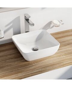 Купить Раковина 38 см Ravak Uni Slim XJX01138001 (xjx01138001) по цене 22550 руб., в Санкт-Петебруге в интернет магазине 100-Систем, а также дургие товары RAVAK из раздела Накладные раковины и Раковины и пьедесталы