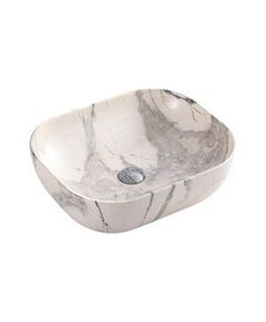 Купить Раковина-чаша CeramaLux 50 K397G125 Белая Серая (k397g125) по цене 8700 руб., в Санкт-Петебруге в интернет магазине 100-Систем, а также дургие товары CeramaLux из раздела Накладные раковины и Раковины и пьедесталы