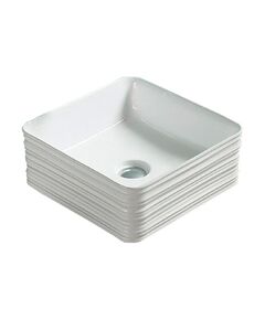 Купить CeramaLux N W1531A Раковина накладная 38 см (w1531а) по цене 9400 руб., в Санкт-Петебруге в интернет магазине 100-Систем, а также дургие товары CeramaLux из раздела Накладные раковины и Раковины и пьедесталы