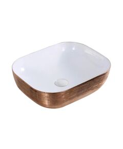 Купить CeramaLux NC D1333H132 Раковина накладная  46 см (d1333h132) по цене 13267.8 руб., в Санкт-Петебруге в интернет магазине 100-Систем, а также дургие товары CeramaLux из раздела Накладные раковины и Раковины и пьедесталы