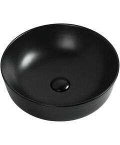 Купить Раковина Aquanet Moon-1-MB 41,5 черный (moon-1-mb) по цене 15410 руб., в Санкт-Петебруге в интернет магазине 100-Систем, а также дургие товары AQUANET из раздела Накладные раковины и Раковины и пьедесталы