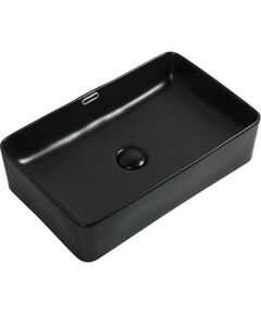 Купить Раковина Aquanet Perfect-3-MB 55 черный матовый (perfect-3-mb) по цене 17250 руб., в Санкт-Петебруге в интернет магазине 100-Систем, а также дургие товары AQUANET из раздела Накладные раковины и Раковины и пьедесталы