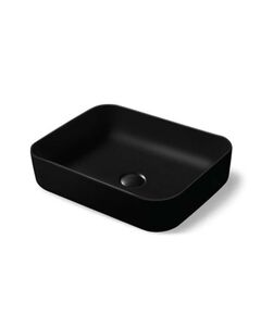 Купить Раковина керамическая Vincea VBS-105MB, 500*410*130, накладная, цвет матовый черный, , шт (VBS-105MB) по цене 12350 руб., в Санкт-Петебруге в интернет магазине 100-Систем, а также дургие товары Vincea из раздела Накладные раковины и Раковины и пьедесталы