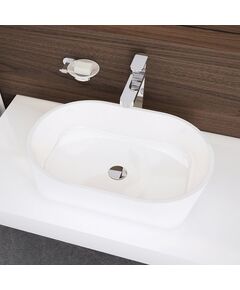 Купить Раковина 58 см Ravak Solo XJX01358000 (xjx01358000) по цене 32890 руб., в Санкт-Петебруге в интернет магазине 100-Систем, а также дургие товары RAVAK из раздела Накладные раковины и Раковины и пьедесталы
