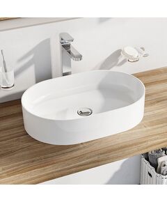 Купить Раковина 55 см Ravak Ceramic Slim O XJX01155001 (xjx01155001) по цене 25850 руб., в Санкт-Петебруге в интернет магазине 100-Систем, а также дургие товары RAVAK из раздела Накладные раковины и Раковины и пьедесталы