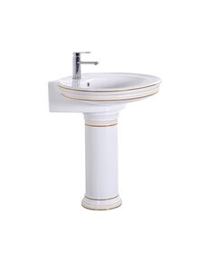 Купить CeramaLux 4286 Раковина подвесная 75 см (4286) по цене 40617.2 руб., в Санкт-Петебруге в интернет магазине 100-Систем, а также дургие товары CeramaLux из раздела Напольные раковины и Раковины и пьедесталы