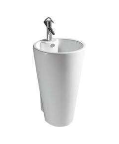 Купить Раковина CeramaLux 52 B134B Белая (B134B) по цене 30450 руб., в Санкт-Петебруге в интернет магазине 100-Систем, а также дургие товары CeramaLux из раздела Напольные раковины и Раковины и пьедесталы
