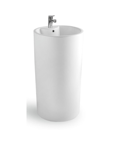 Купить Раковина CeramaLux 46 NB135 Белая (NB135) по цене 28300 руб., в Санкт-Петебруге в интернет магазине 100-Систем, а также дургие товары CeramaLux из раздела Напольные раковины и Раковины и пьедесталы