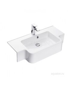 Купить Раковина AQUATON Hotel B 81 белая 1A710231PI010 (1a710231pi010) по цене 25636.7 руб., в Санкт-Петебруге в интернет магазине 100-Систем, а также дургие товары AQUATON из раздела Подвесные раковины и Раковины и пьедесталы