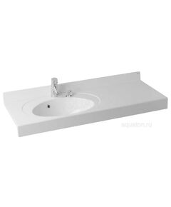 Купить Раковина AQUATON Отель 3/120 левая белая с навесами 1A70093NOT01L (1a70093not01l) по цене 31713.7 руб., в Санкт-Петебруге в интернет магазине 100-Систем, а также дургие товары AQUATON из раздела Подвесные раковины и Раковины и пьедесталы