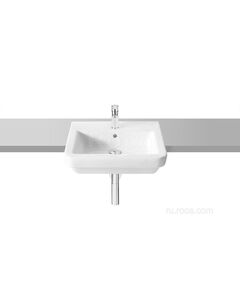 Купить Раковина Roca Dama-N 57х43 32778S000 (32778s000) по цене 21681.27 руб., в Санкт-Петебруге в интернет магазине 100-Систем, а также дургие товары ROCA из раздела Подвесные раковины и Раковины и пьедесталы