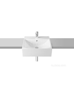 Купить Раковина Roca Diverta 50х45 32711S000 (32711s000) по цене 37372.27 руб., в Санкт-Петебруге в интернет магазине 100-Систем, а также дургие товары ROCA из раздела Подвесные раковины и Раковины и пьедесталы