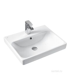 Купить Раковина Santek Адриана 55 отверстие под смеситель 1WH501620 (1wh501620) по цене 5304 руб., в Санкт-Петебруге в интернет магазине 100-Систем, а также дургие товары SANTEK из раздела Подвесные раковины и Раковины и пьедесталы