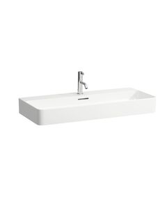 Купить Раковина Laufen Val 950х420 отверстие по центру, LCC 8.1028.7.400.104.1 (8.1028.7.400.104.1) по цене 71061.77 руб., в Санкт-Петебруге в интернет магазине 100-Систем, а также дургие товары LAUFEN из раздела Подвесные раковины и Раковины и пьедесталы