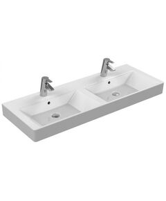 Купить Двойной умывальник Ideal Standard STRADA K079101 (k079101) по цене 67491 руб., в Санкт-Петебруге в интернет магазине 100-Систем, а также дургие товары IDEAL STANDARD из раздела Подвесные раковины и Раковины и пьедесталы