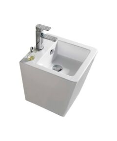 Купить Раковина CeramaLux 37 500V Белая (500v) по цене 15950 руб., в Санкт-Петебруге в интернет магазине 100-Систем, а также дургие товары CeramaLux из раздела Подвесные раковины и Раковины и пьедесталы