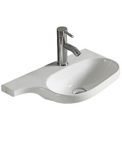 Купить Раковина CeramaLux 50 78365 Белая (78365) по цене 5800 руб., в Санкт-Петебруге в интернет магазине 100-Систем, а также дургие товары CeramaLux из раздела Подвесные раковины и Раковины и пьедесталы