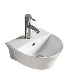Купить Раковина CeramaLux 35 78370 Белая (78370) по цене 7300 руб., в Санкт-Петебруге в интернет магазине 100-Систем, а также дургие товары CeramaLux из раздела Подвесные раковины и Раковины и пьедесталы