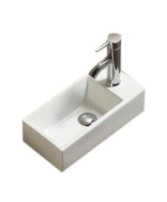 Купить CeramaLux N 9048DL Раковина накладная  41 см (9048dl) по цене 8400 руб., в Санкт-Петебруге в интернет магазине 100-Систем, а также дургие товары CeramaLux из раздела Подвесные раковины и Раковины и пьедесталы