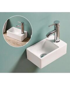 Купить CeramaLux N 9048GTL Раковина накладная 30 см (9048gtl) по цене 8400 руб., в Санкт-Петебруге в интернет магазине 100-Систем, а также дургие товары CeramaLux из раздела Подвесные раковины и Раковины и пьедесталы