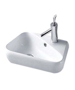 Купить CeramaLux N 9275L Раковина накладная  45 см (9275L) по цене 7100 руб., в Санкт-Петебруге в интернет магазине 100-Систем, а также дургие товары CeramaLux из раздела Подвесные раковины и Раковины и пьедесталы