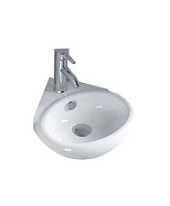 Купить Раковина CeramaLux 36 9359 Белая (9359) по цене 5100 руб., в Санкт-Петебруге в интернет магазине 100-Систем, а также дургие товары CeramaLux из раздела Подвесные раковины и Раковины и пьедесталы
