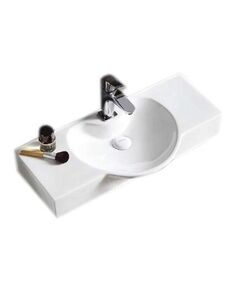 Купить CeramaLux N STR 4280C Раковина накладная  70 см (str4280c) по цене 13400 руб., в Санкт-Петебруге в интернет магазине 100-Систем, а также дургие товары CeramaLux из раздела Подвесные раковины и Раковины и пьедесталы