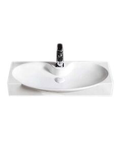 Купить CeramaLux N STR 4282B Раковина накладная  80 см (str4282b) по цене 13900 руб., в Санкт-Петебруге в интернет магазине 100-Систем, а также дургие товары CeramaLux из раздела Подвесные раковины и Раковины и пьедесталы