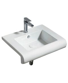 Купить Раковина подвесная Azario 60.5х48.5х17 белая (az-40032-605) по цене 5900 руб., в Санкт-Петебруге в интернет магазине 100-Систем, а также дургие товары Azario из раздела Подвесные раковины и Раковины и пьедесталы