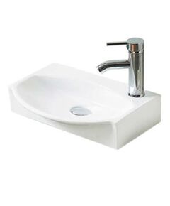 Купить CeramaLux N 78014Т Раковина накладная  42 см (78014t) по цене 7100 руб., в Санкт-Петебруге в интернет магазине 100-Систем, а также дургие товары CeramaLux из раздела Подвесные раковины и Раковины и пьедесталы