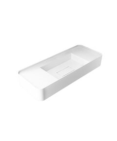 Купить Раковина из искусственного камня Vincea VWB-6S380MW, 1000*400*150, подвесная, цвет белый матовый, , шт (vwb-6s380mw) по цене 41743 руб., в Санкт-Петебруге в интернет магазине 100-Систем, а также дургие товары Vincea из раздела Подвесные раковины и Раковины и пьедесталы
