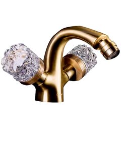 Купить Смеситель для биде CRYSTAL Бронза (двуручковый) (316-crst) по цене 50763 руб., в Санкт-Петебруге в интернет магазине 100-Систем, а также дургие товары BOHEME из раздела Смесители для биде и Смесители