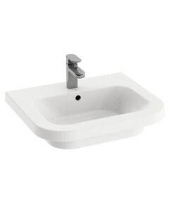 Купить Раковина Ravak Chrome 550 Белая (xjg01155000) по цене 10800 руб., в Санкт-Петебруге в интернет магазине 100-Систем, а также дургие товары RAVAK из раздела Подвесные раковины и Раковины и пьедесталы